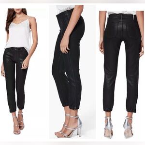 Paige Mayslie Coated Jogger Pants